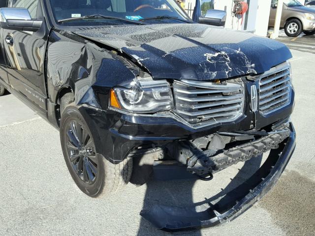 5LMJJ3JT3HEL04149 - 2017 LINCOLN NAVIGATOR შავი ფოტო 9