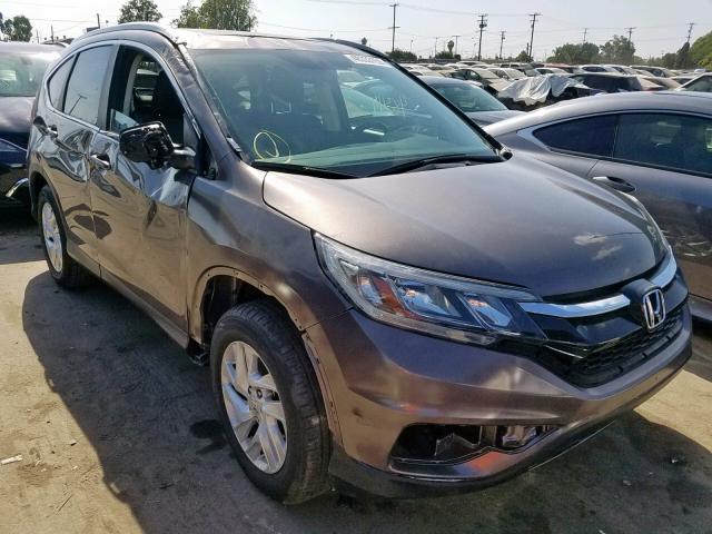 2HKRM3H78GH532463 - 2016 HONDA CR-V EXL GRAY photo 1