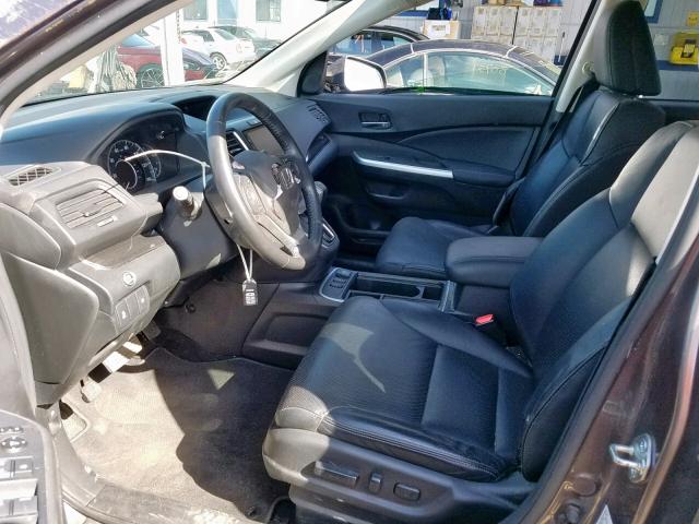 2HKRM3H78GH532463 - 2016 HONDA CR-V EXL GRAY photo 5