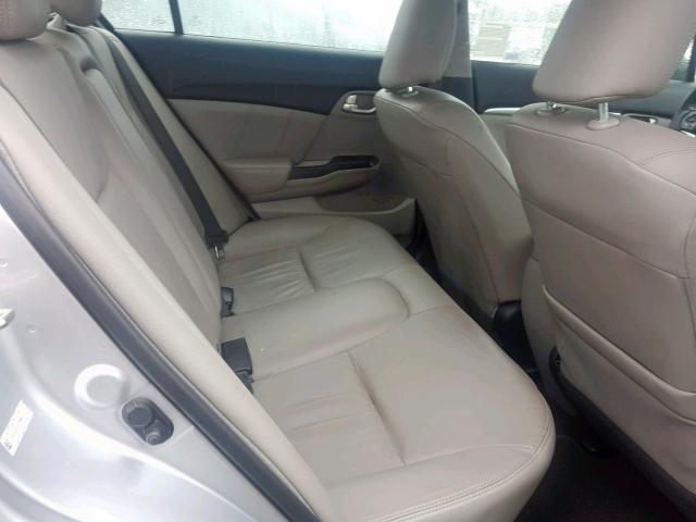 19XFB2F91DE286041 - 2013 HONDA CIVIC EXL 银色 照片 6
