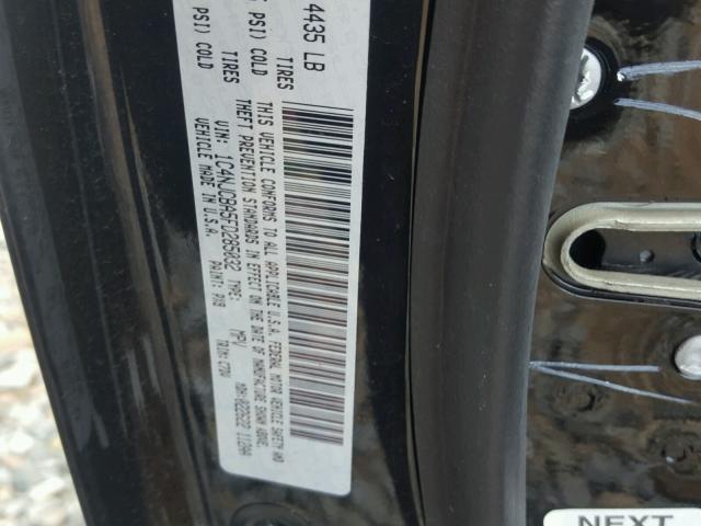 1C4NJCBA5FD285032 - 2015 JEEP COMPASS SP 黑色 照片 10