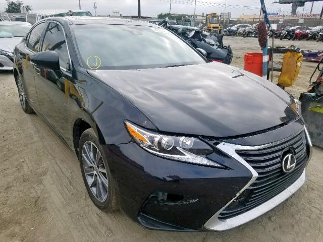 JTHBW1GG5G2122088 - 2016 LEXUS ES 300H BLACK photo 1