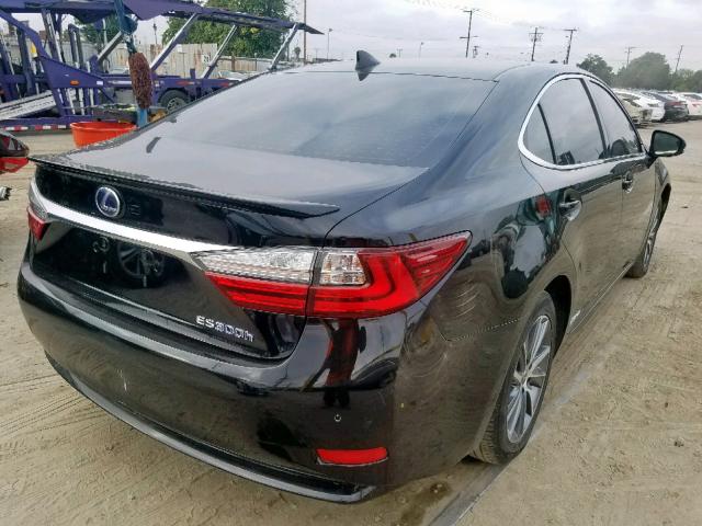 JTHBW1GG5G2122088 - 2016 LEXUS ES 300H BLACK photo 4