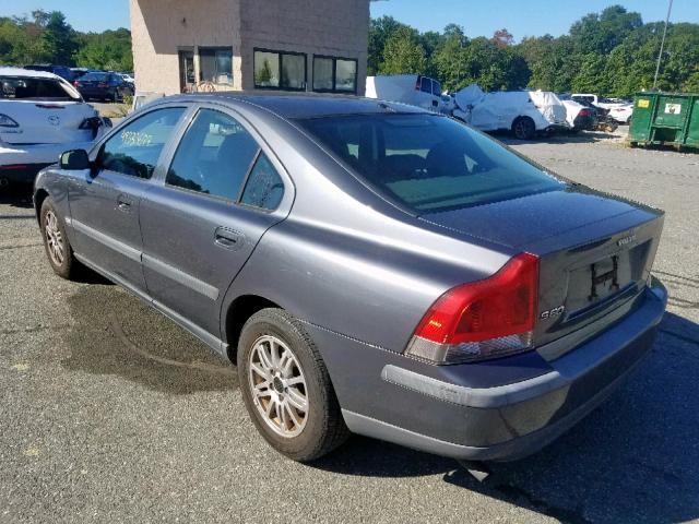 YV1RS61T842384272 - 2004 VOLVO S60 BLUE photo 3