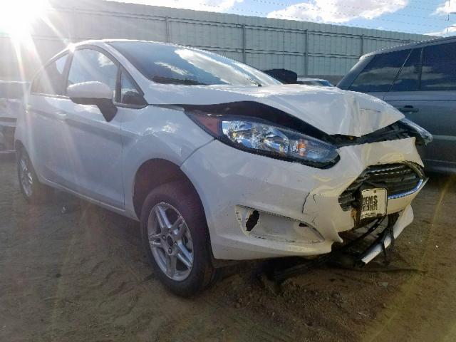 3FADP4EJ9KM120133 - 2019 FORD FIESTA SE WHITE photo 1