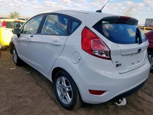 3FADP4EJ9KM120133 - 2019 FORD FIESTA SE WHITE photo 3