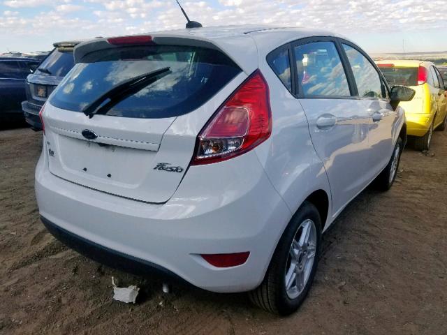 3FADP4EJ9KM120133 - 2019 FORD FIESTA SE WHITE photo 4