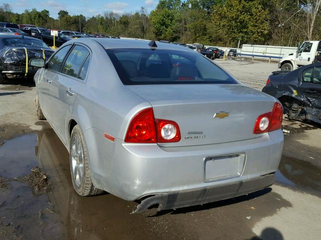 1G1ZD5E04CF122162 - 2012 CHEVROLET MALIBU 2LT SILVER photo 3