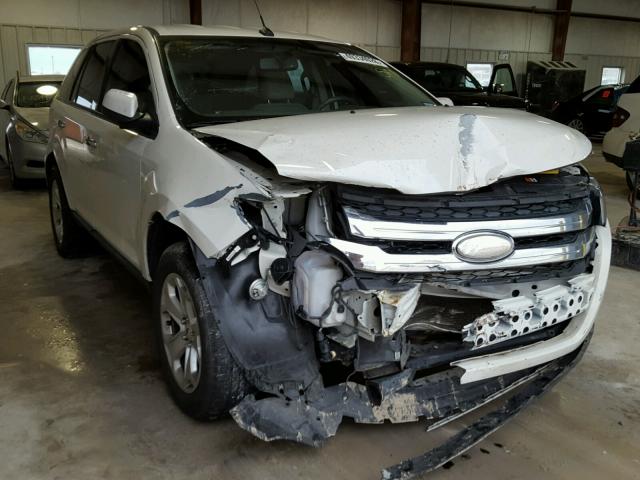 2FMDK3JCXBBB15238 - 2011 FORD EDGE SEL WHITE photo 1