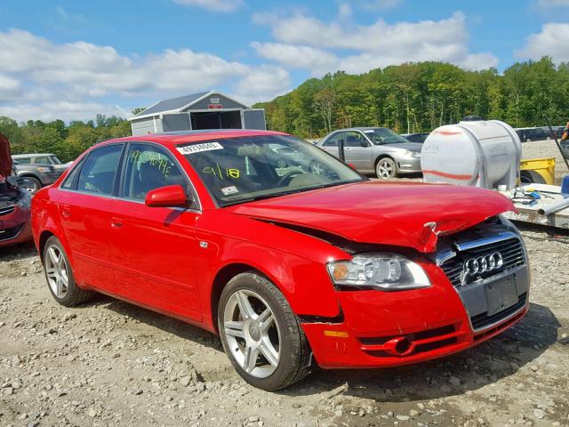 WAUDF78E86A233147 - 2006 AUDI A4 2.0T QU RED photo 1