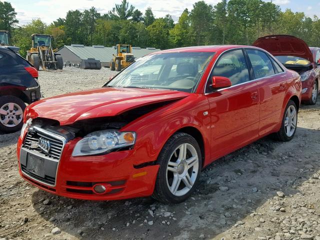 WAUDF78E86A233147 - 2006 AUDI A4 2.0T QU RED photo 2