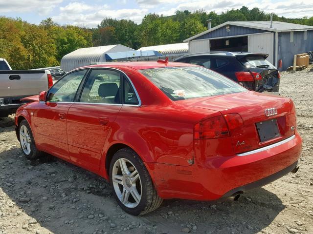 WAUDF78E86A233147 - 2006 AUDI A4 2.0T QU RED photo 3