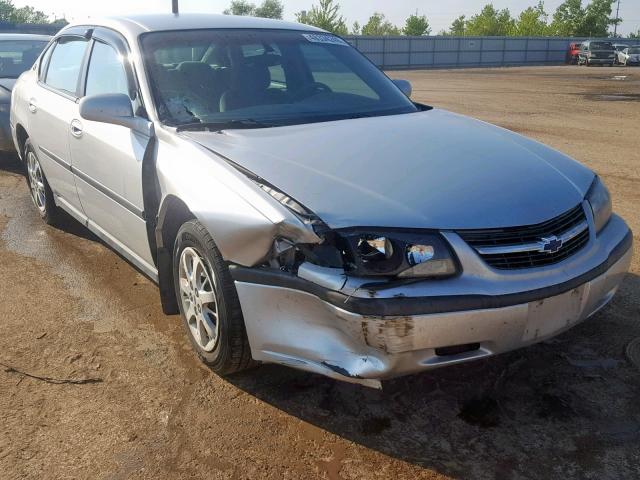 2G1WF55E729368462 - 2002 CHEVROLET IMPALA SILVER photo 1