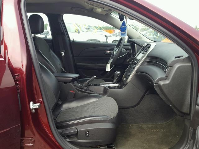 1G11C5SL2FF354892 - 2015 CHEVROLET MALIBU 1LT ბურგუნდია ფოტო 5