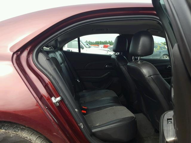 1G11C5SL2FF354892 - 2015 CHEVROLET MALIBU 1LT ბურგუნდია ფოტო 6