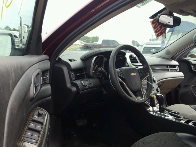 1G11C5SL2FF354892 - 2015 CHEVROLET MALIBU 1LT ბურგუნდია ფოტო 9