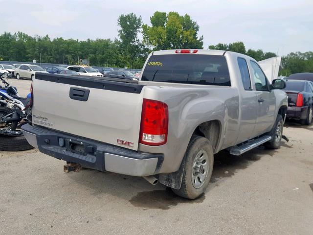 1GTEC19008Z269810 - 2008 GMC SIERRA C15 GRAY photo 4