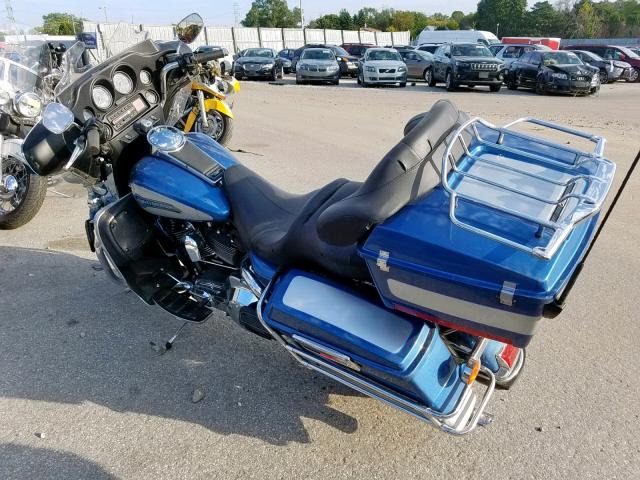 1HD1FFW145Y637910 - 2005 HARLEY-DAVIDSON FLHTCI BLUE photo 3