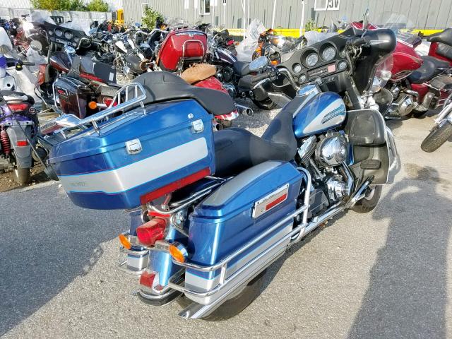 1HD1FFW145Y637910 - 2005 HARLEY-DAVIDSON FLHTCI BLUE photo 4