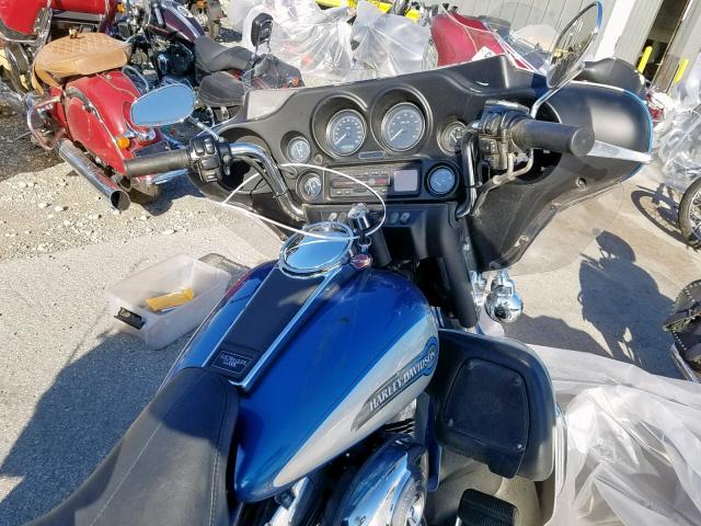 1HD1FFW145Y637910 - 2005 HARLEY-DAVIDSON FLHTCI BLUE photo 5