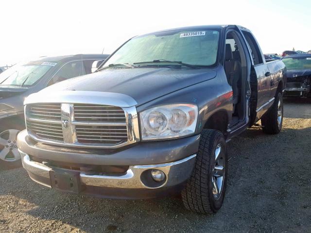 1D7HU18N58S522769 - 2008 DODGE RAM 1500 S GRAY photo 2