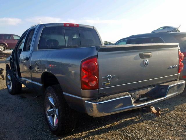 1D7HU18N58S522769 - 2008 DODGE RAM 1500 S GRAY photo 3