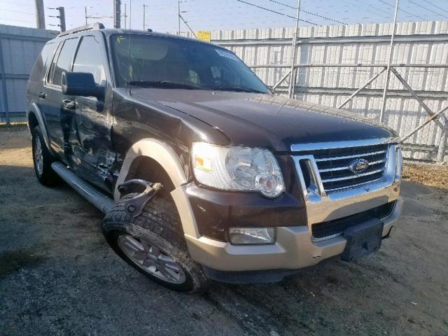 1FMEU64E48UA98128 - 2008 FORD EXPLORER E BLACK photo 1