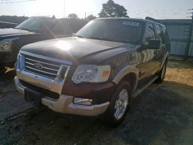 1FMEU64E48UA98128 - 2008 FORD EXPLORER E BLACK photo 2