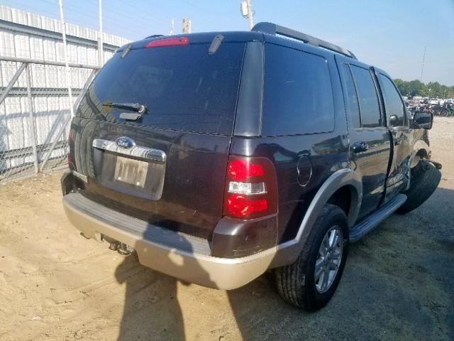 1FMEU64E48UA98128 - 2008 FORD EXPLORER E BLACK photo 4