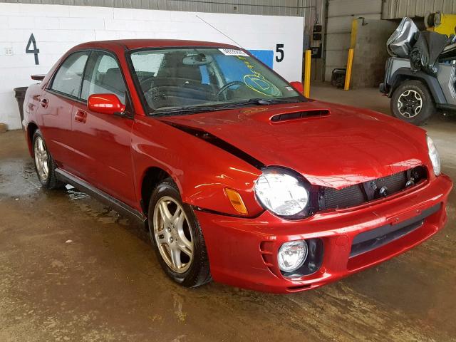 JF1GD29622H501651 - 2002 SUBARU IMPREZA WR RED photo 1