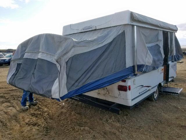 4CE650H1157269075 - 2005 FLEE TRAILER WHITE photo 4