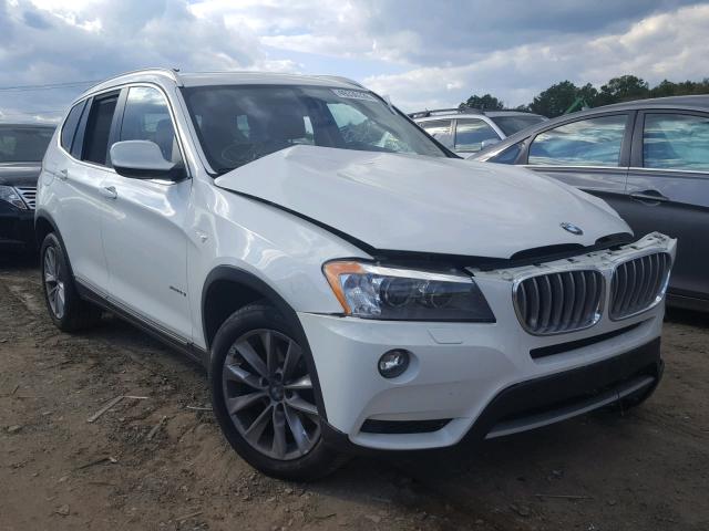 5UXWX7C56BL732980 - 2011 BMW X3 XDRIVE3 WHITE photo 1