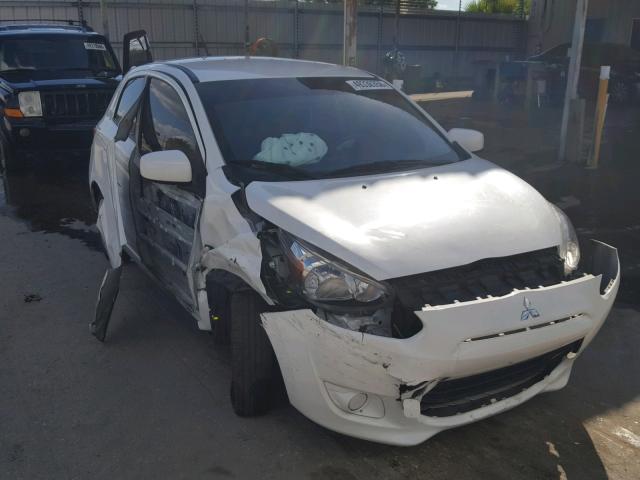 ML32A3HJ9FH036285 - 2015 MITSUBISHI MIRAGE DE WHITE photo 1