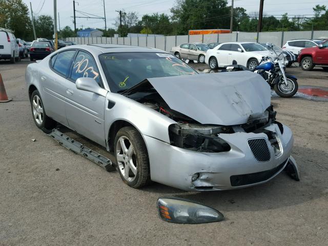 2G2WC55C181128916 - 2008 PONTIAC GRAND PRIX SILVER photo 1