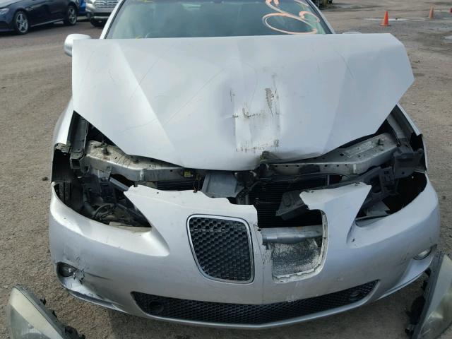 2G2WC55C181128916 - 2008 PONTIAC GRAND PRIX SILVER photo 7