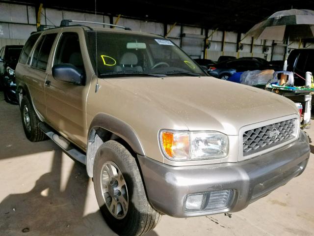 JN8DR09Y91W594283 - 2001 NISSAN PATHFINDER GOLD photo 1