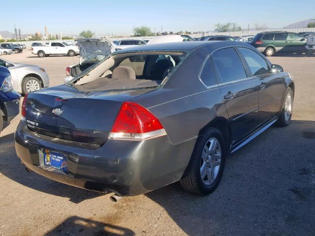 2G1WG5E32C1336255 - 2012 CHEVROLET IMPALA LT CHARCOAL photo 4