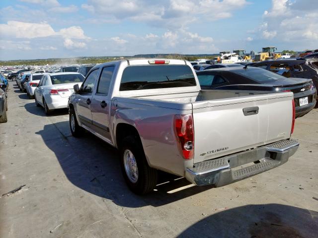 1GCCS136668161802 - 2006 CHEVROLET COLORADO SILVER photo 3