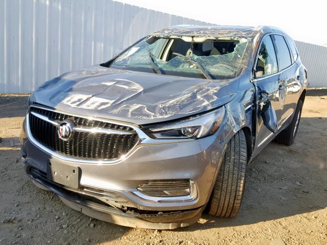 5GAEVAKW5JJ244481 - 2018 BUICK ENCLAVE ES GRAY photo 2