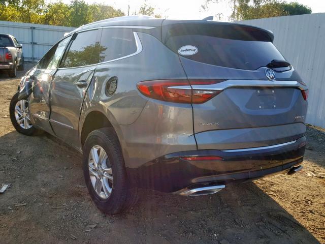 5GAEVAKW5JJ244481 - 2018 BUICK ENCLAVE ES GRAY photo 3