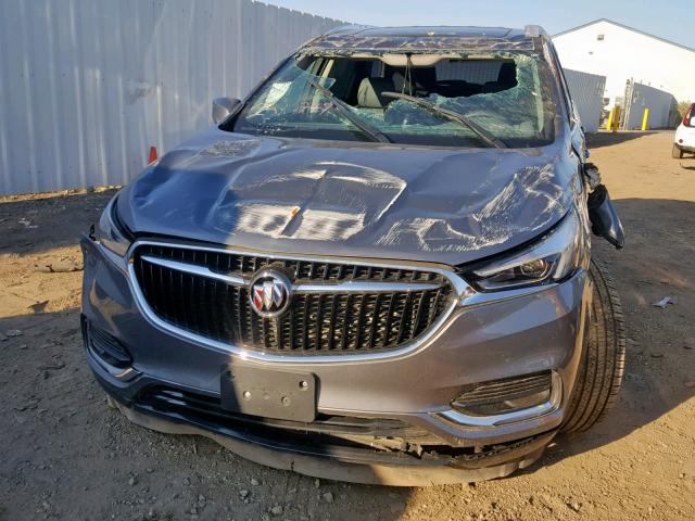 5GAEVAKW5JJ244481 - 2018 BUICK ENCLAVE ES GRAY photo 9