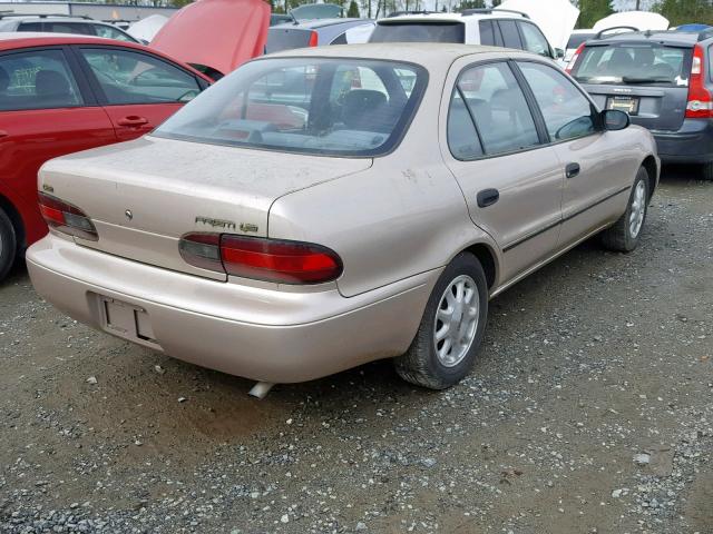 1Y1SK5386RZ009601 - 1994 GEO PRIZM LSI TAN photo 4