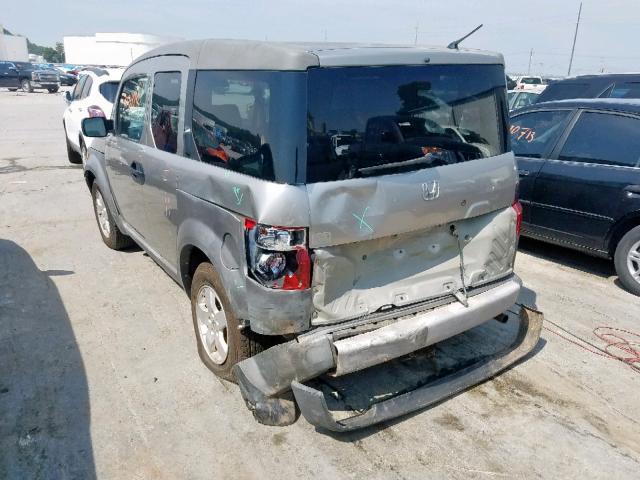 5J6YH18583L008734 - 2003 HONDA ELEMENT EX SILVER photo 3