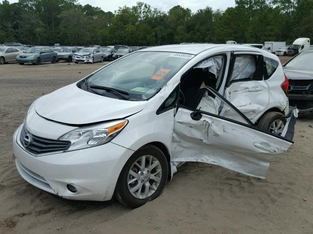 3N1CE2CP8GL389294 - 2016 NISSAN VERSA NOTE WHITE photo 2