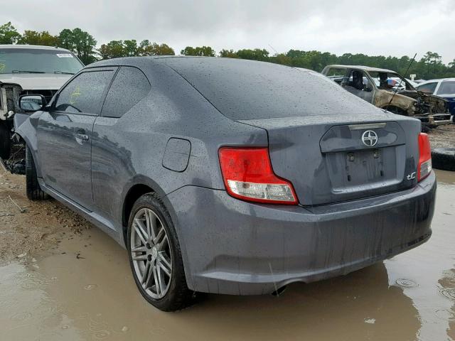 JTKJF5C71B3006389 - 2011 TOYOTA SCION TC ნაცრისფერი ფოტო 3