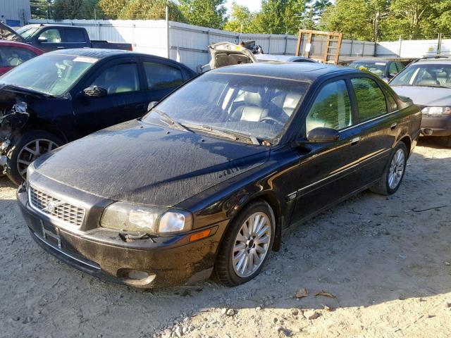 YV1TS91Z041381500 - 2004 VOLVO S80 T6 BLACK photo 2