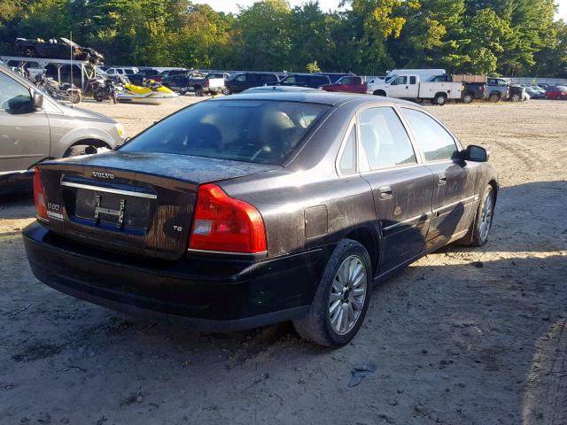 YV1TS91Z041381500 - 2004 VOLVO S80 T6 BLACK photo 4