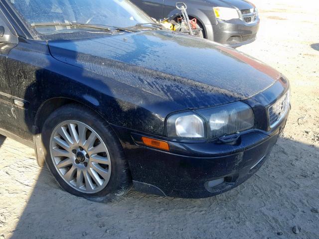 YV1TS91Z041381500 - 2004 VOLVO S80 T6 BLACK photo 9