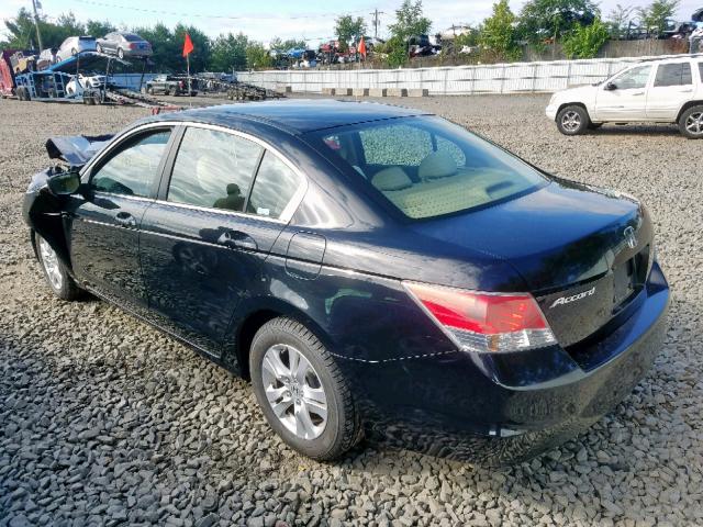 1HGCP2F40AA013360 - 2010 HONDA ACCORD LXP BLACK photo 3