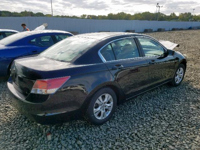 1HGCP2F40AA013360 - 2010 HONDA ACCORD LXP BLACK photo 4